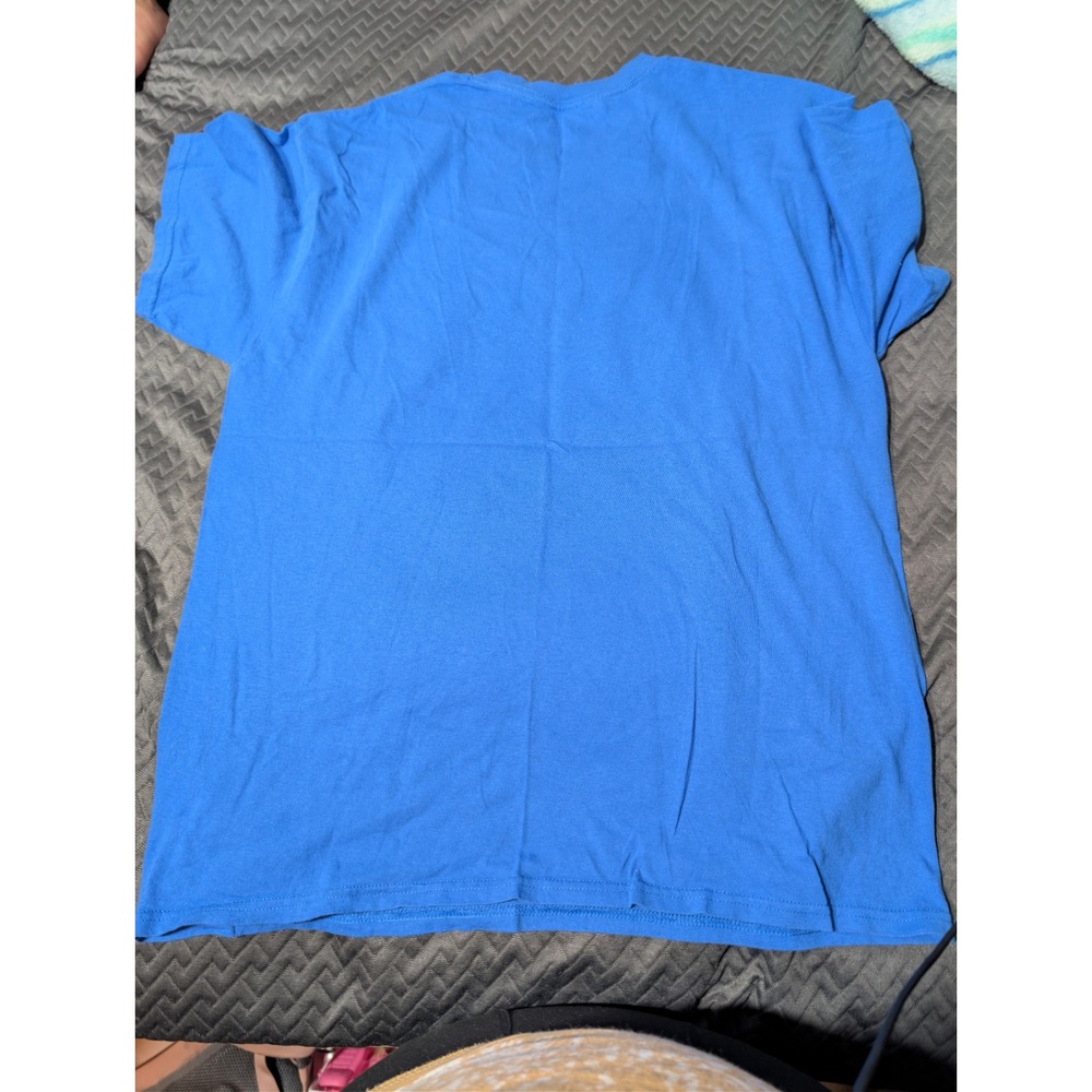 NASCAR Racing Daytona 500 Graphic T-Shirt Blue Mens Large Stock Car 48 Tee A4 - Picture 4 of 4
